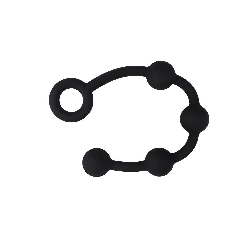  - Анальні буси Chisa Black Mont ”P” Storm Beads чорні, S 1