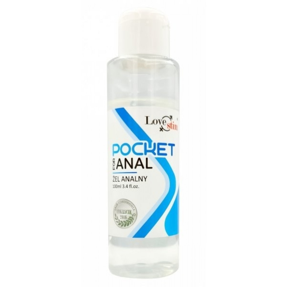  - Анальний гель-лубрикант Love Stim - POCKET FOR ANAL, 100 ml