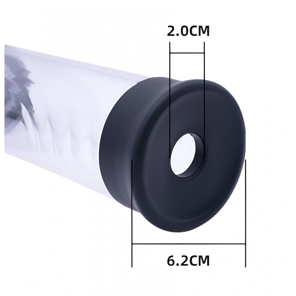 Помпы - Автоматическая вакуумная помпа с зарядкой от USB CANWIN Penis Pump - P402AU 4