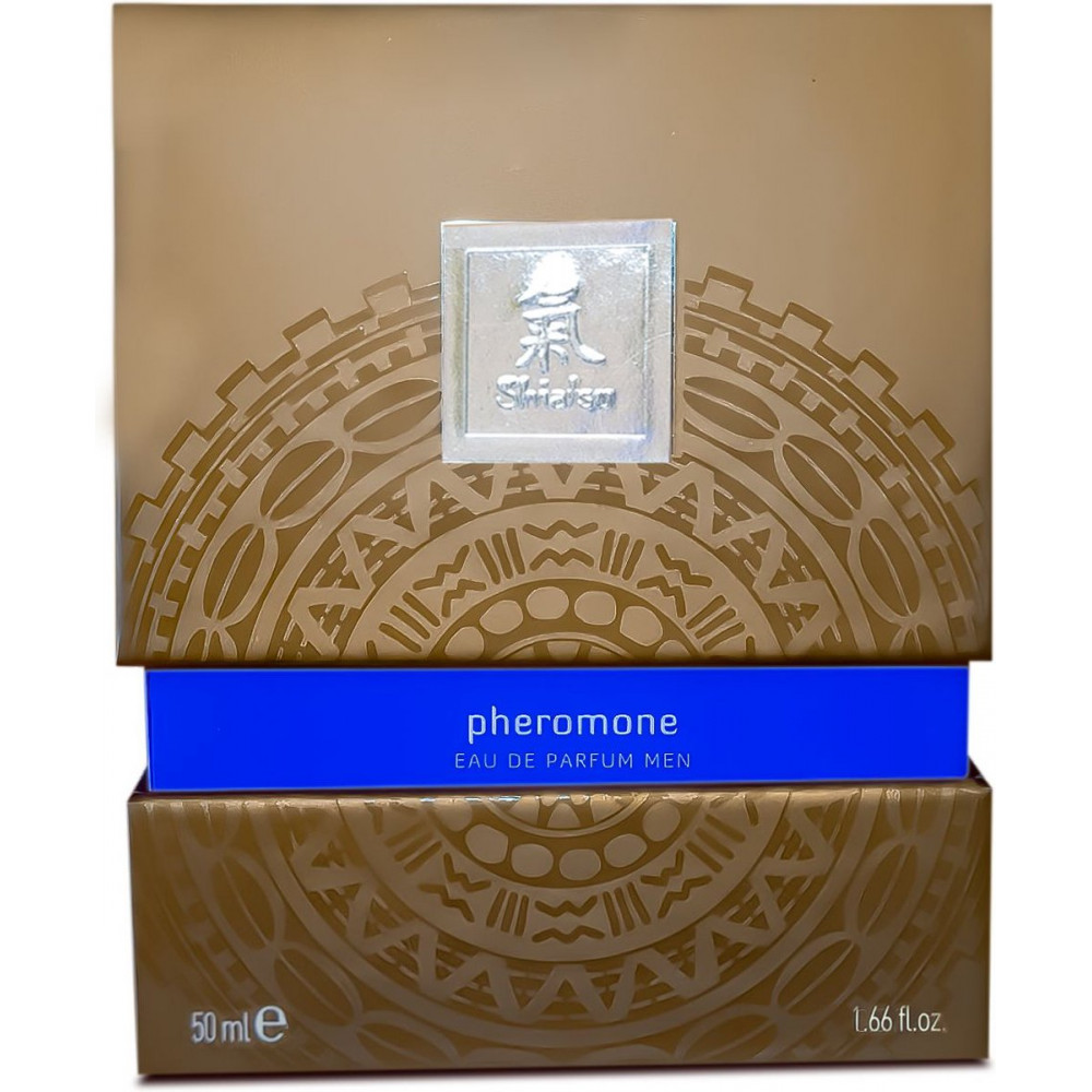 Парфюмерия - Духи с феромонами мужские SHIATSU Pheromone Fragrance men darkblue 50 ml 4