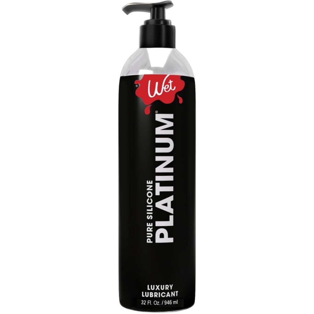 Різне - Лубрикант універсальний Wet Platinum Premium на силіконовій основі, 946 мл