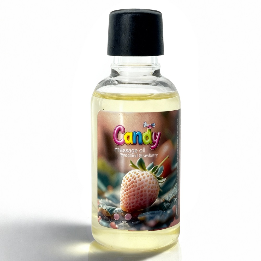 Разное - Масло массажное Candy с ароматом Дикая земляника, 50 мл