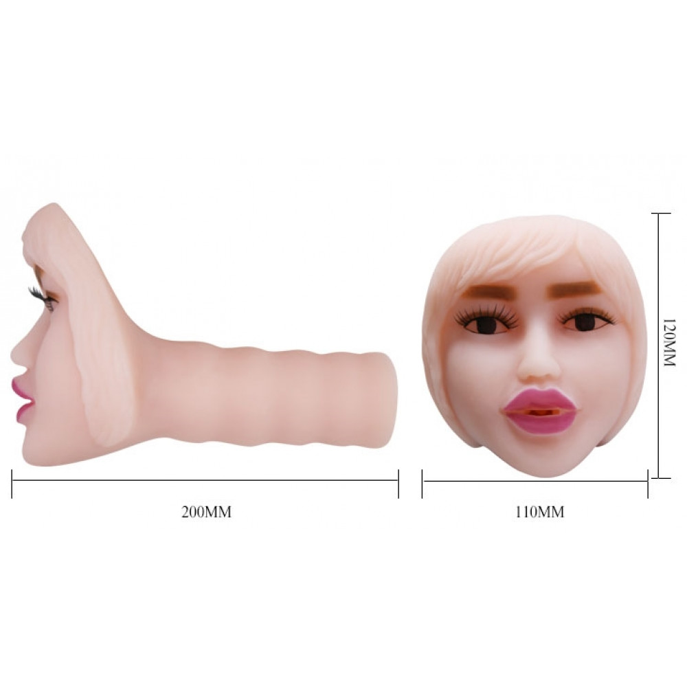  - Мастурбатор ротик з вібростимуляцією BAILE - TEMPTATION PASSION LADY Vibration, BM-009183 6