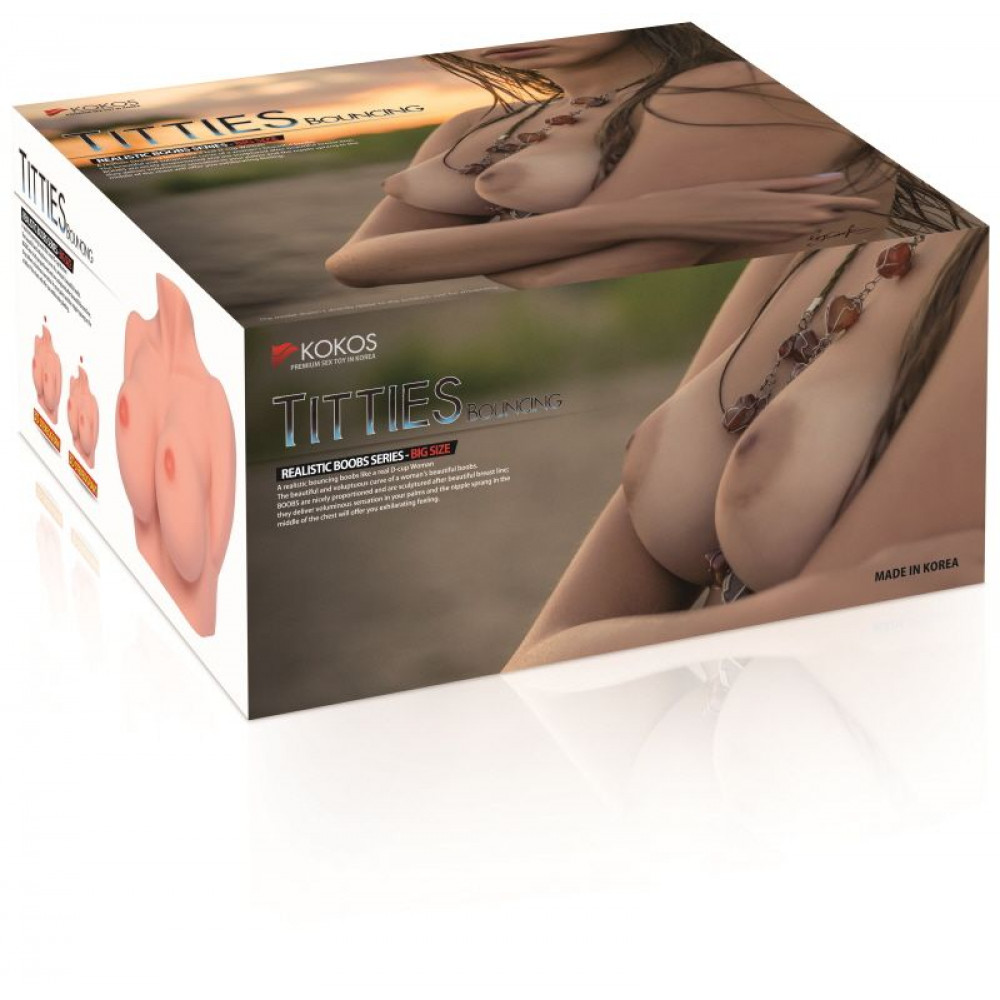 Мастурбаторы грудь - Мастурбатор-грудь Kokos Bouncing Titties D 3