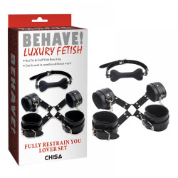 CH82242 Набор БДСМ 4 предмета Behave Luxury Fetish Fully Restrain You Lover Se Chisa