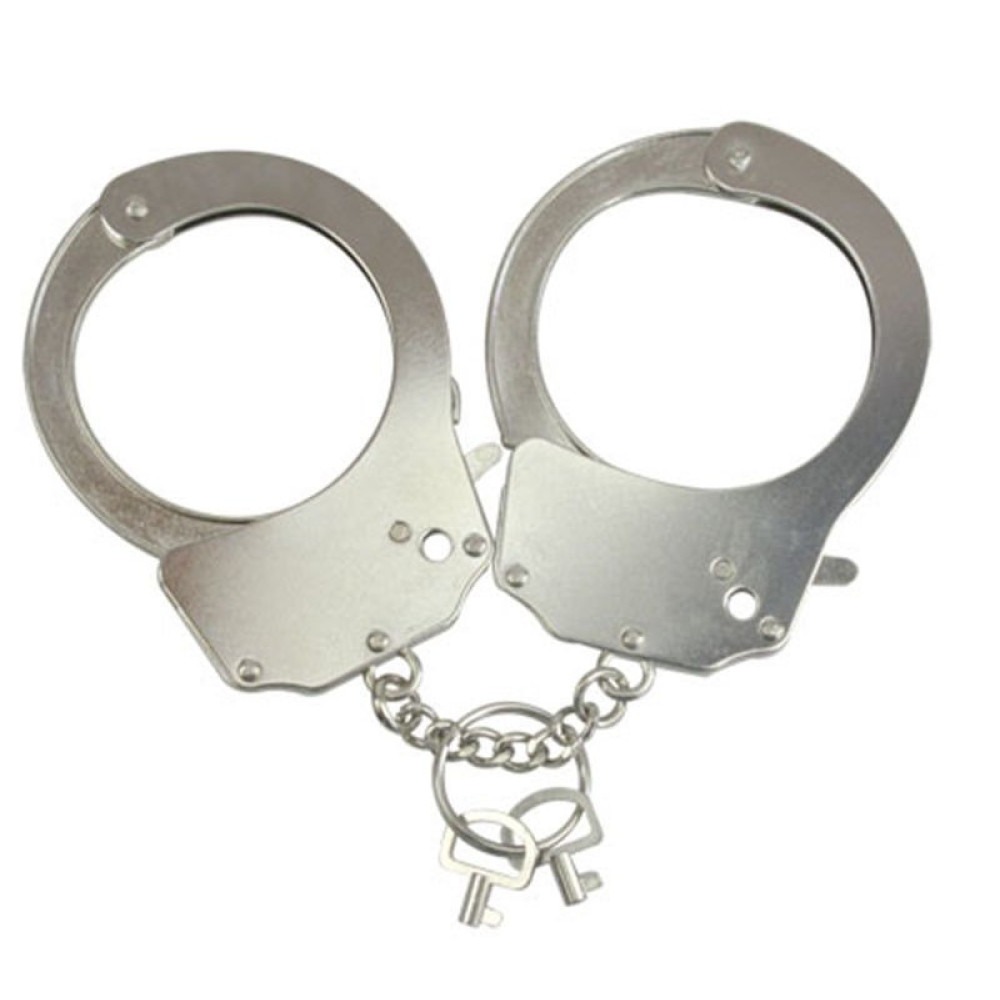 Разное - Наручники металлические Adrien Lastic Handcuffs