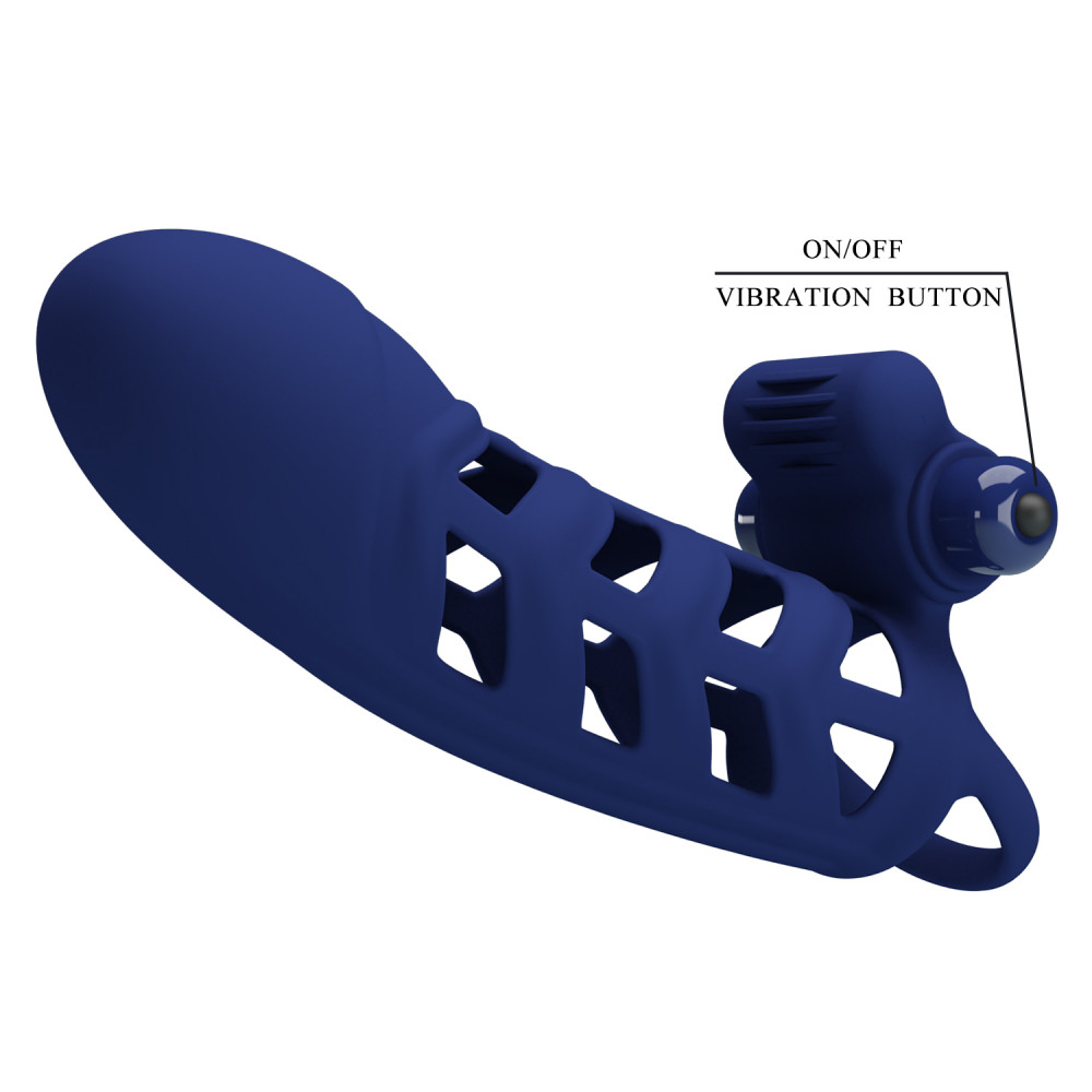 Різне - Насадка з вібрацією Pretty Love- Powerful ring 10 vibration functions, BI-026237-3 8