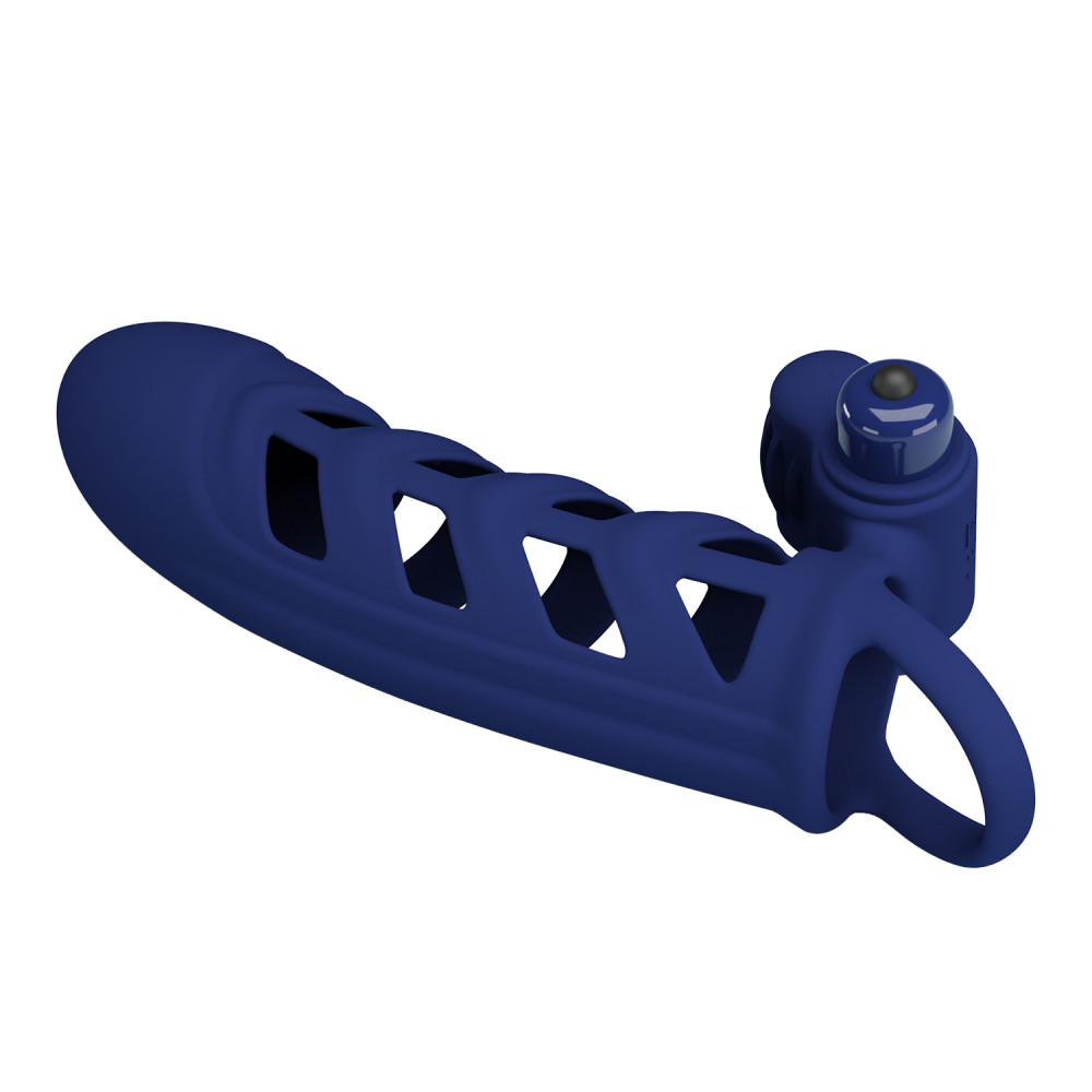 Різне - Насадка з вібрацією Pretty Love- Powerful ring 10 vibration functions, BI-026237-3 5