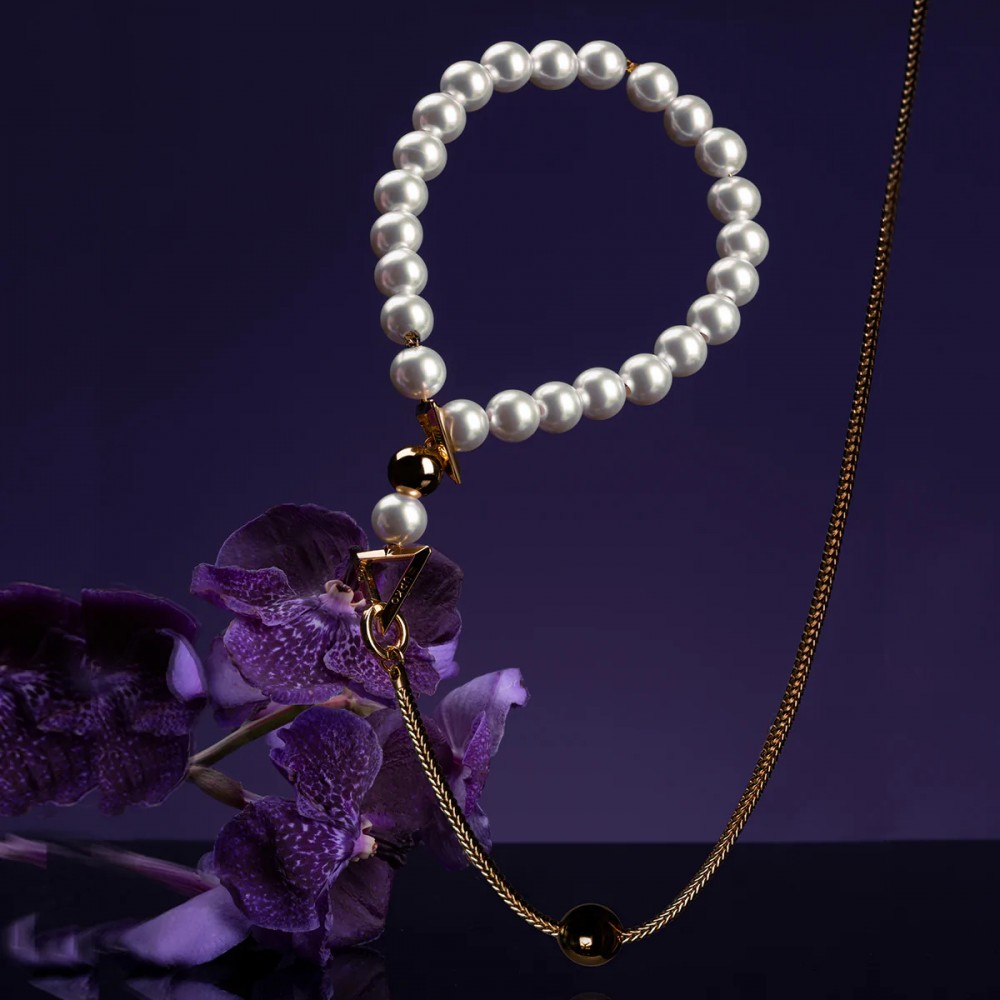 Різне - Повідець з італійською шкірою UPKO Moist Eyes Leash, 63 см 2