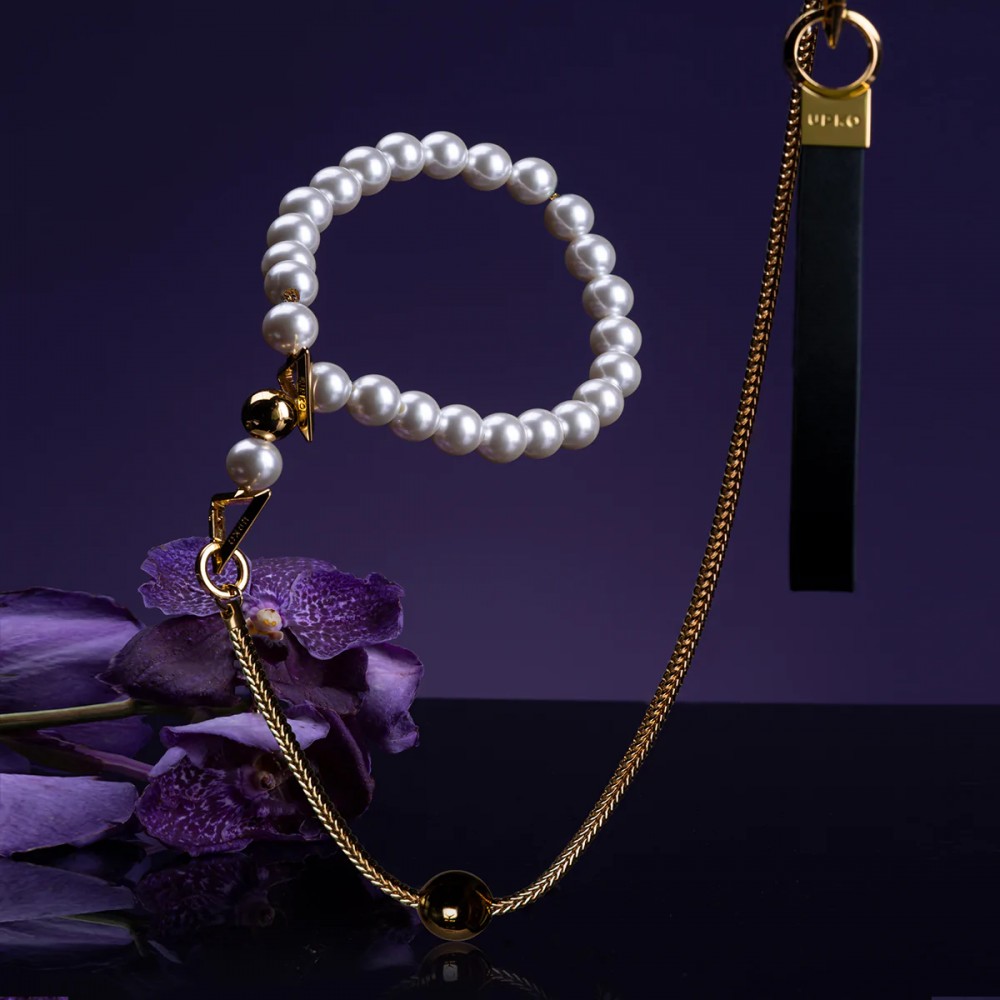 Різне - Повідець з італійською шкірою UPKO Moist Eyes Leash, 63 см 1