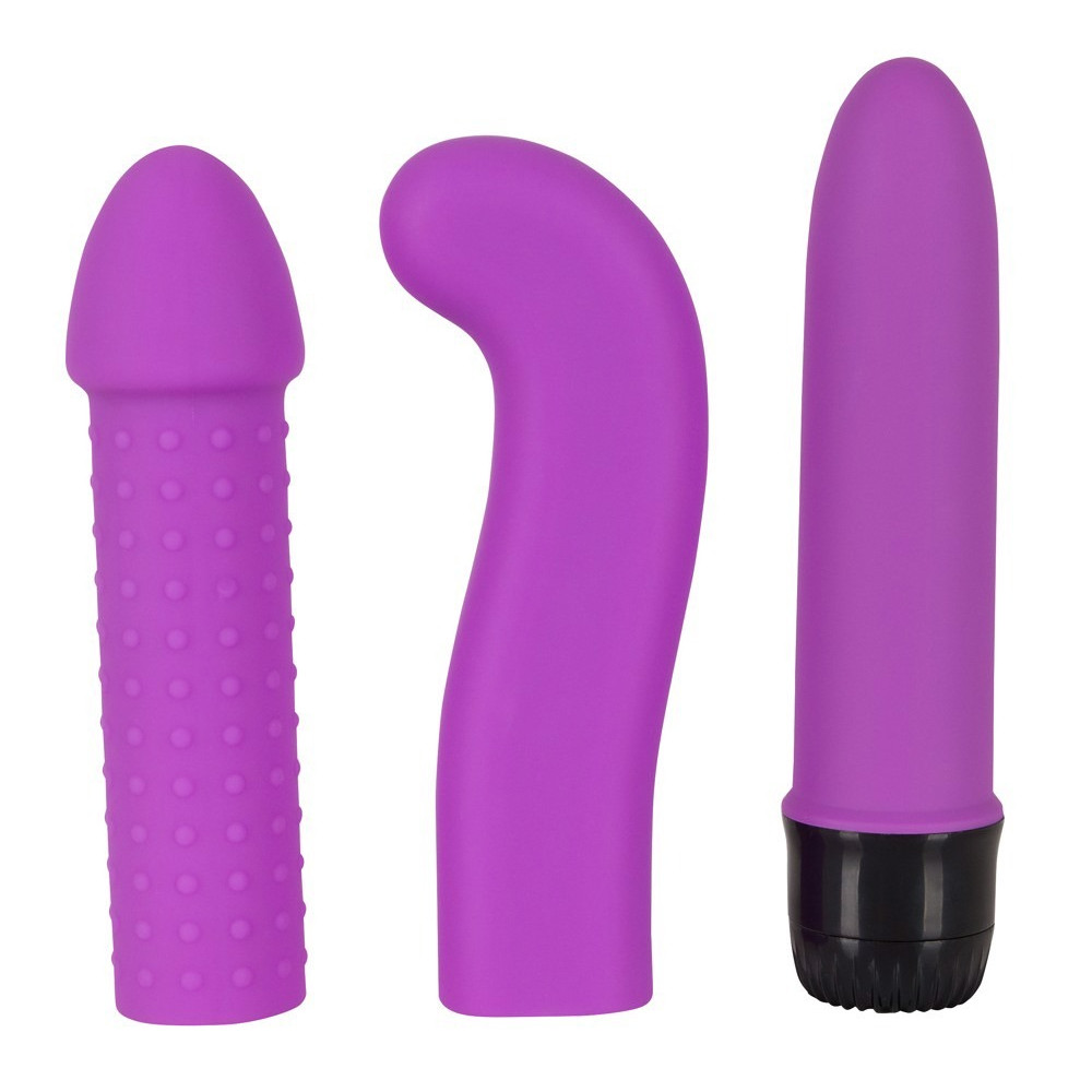 Секс игрушки - Секс-машина G-spot Machine с насадками, фиолетово-черная 3
