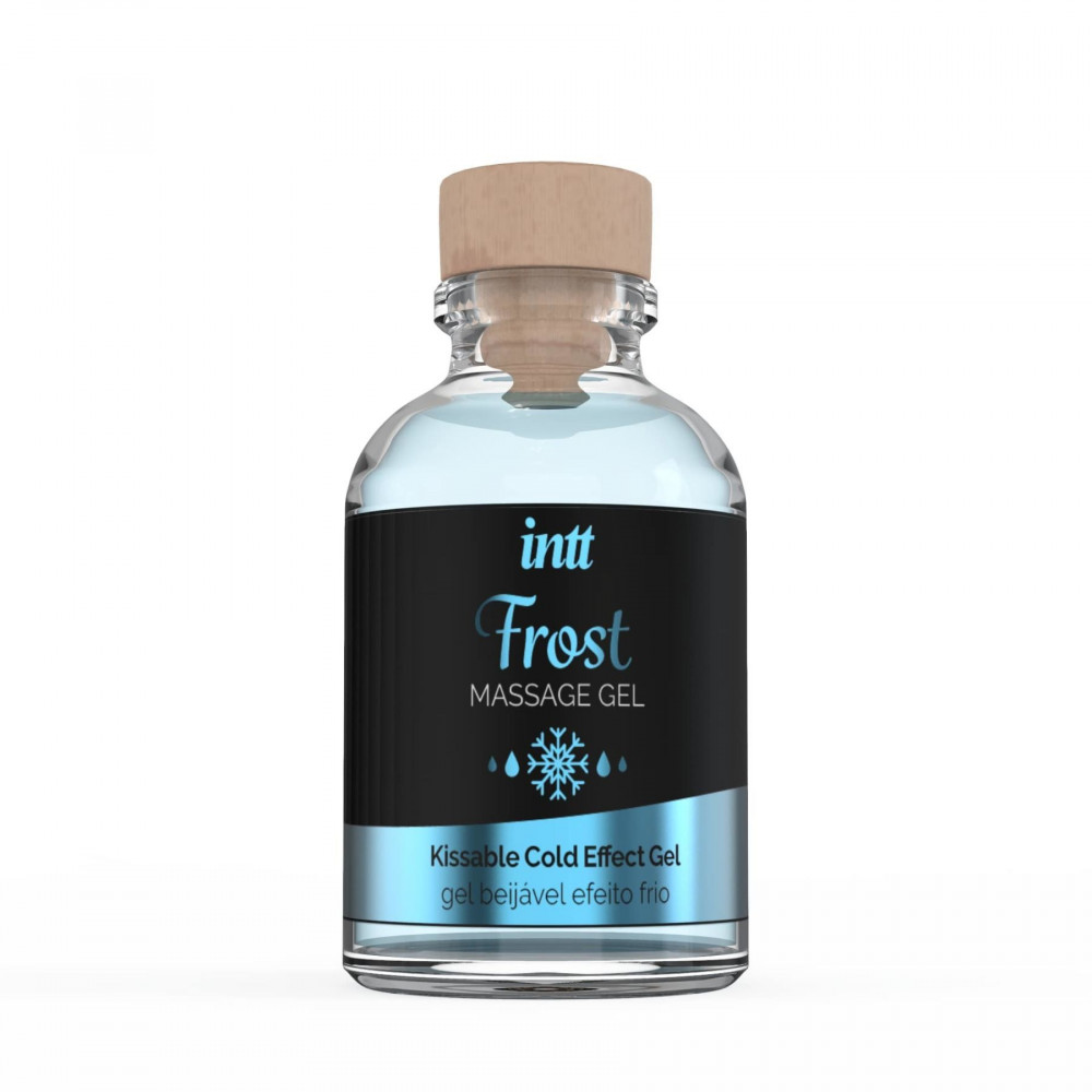 Массажные масла и свечи - Массажный гель для интимных зон Intt Frost (30 мл) охлаждающе-согревающий 2