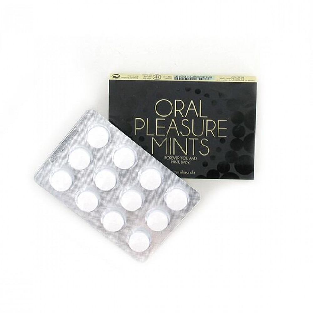 Стимулирующие средства и пролонгаторы - Мятные конфетки для орального секса Bijoux Indiscrets Oral Pleasure Mints – Peppermint 1