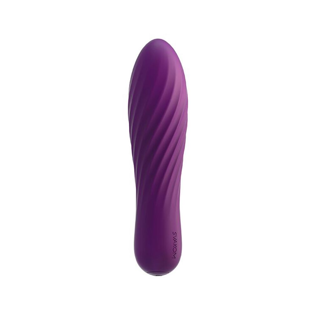 Клиторальный вибратор - Мощный мини-вибратор Svakom Tulip Violet