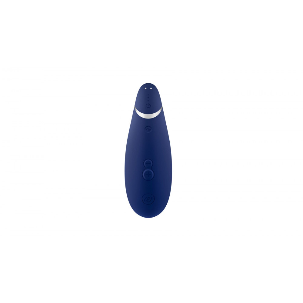 Вибраторы вакуумные - Вакуумный клиторальный стимулятор Womanizer Premium 2 - Blueberry, функции Autopilot и Smart Silence 5