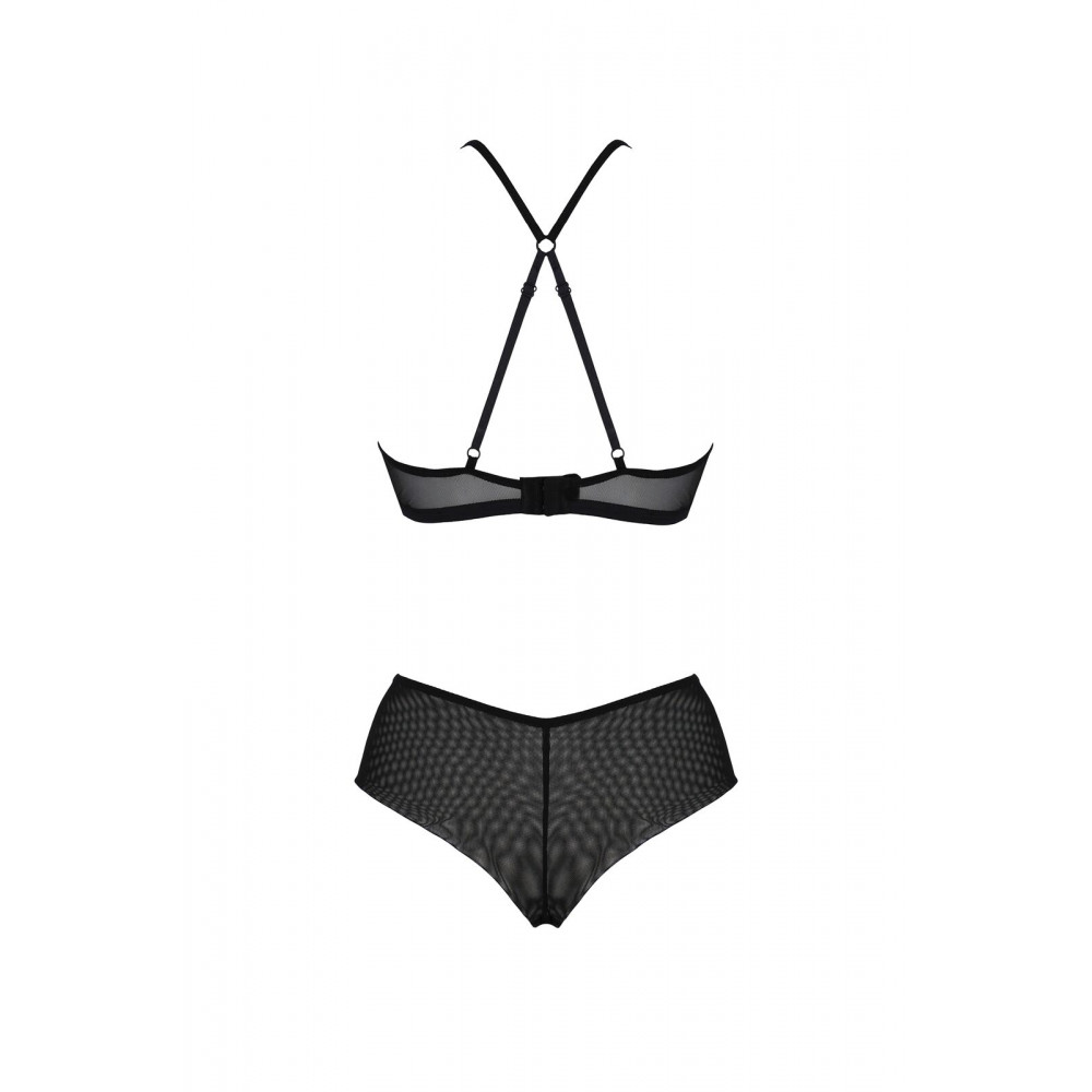 Сексуальные трусики - Комплект Passion KERRIA BIKINI black L/XL - ECO Passion 3