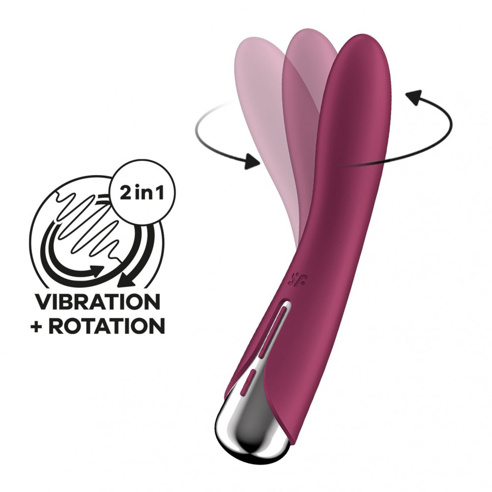 Вибратор - Вибратор Satisfyer Spinning Vibe 1 Red