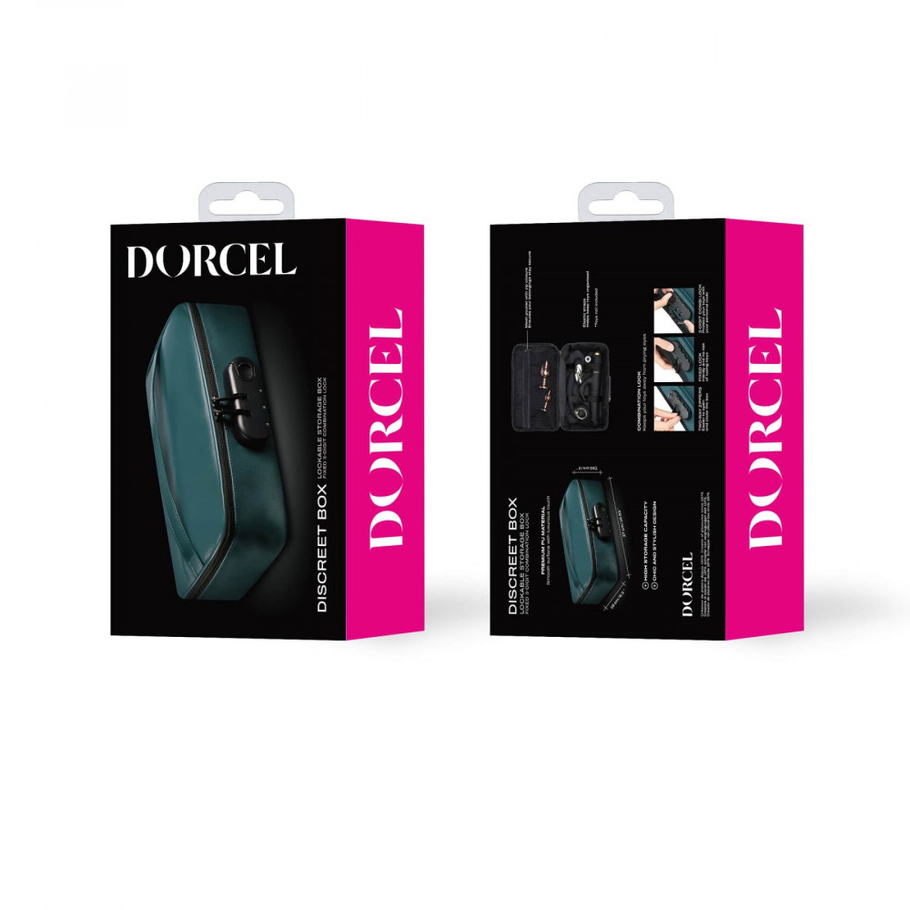  - Кейс для игрушек Dorcel DISCREET BOX LUXURY GREEN 7