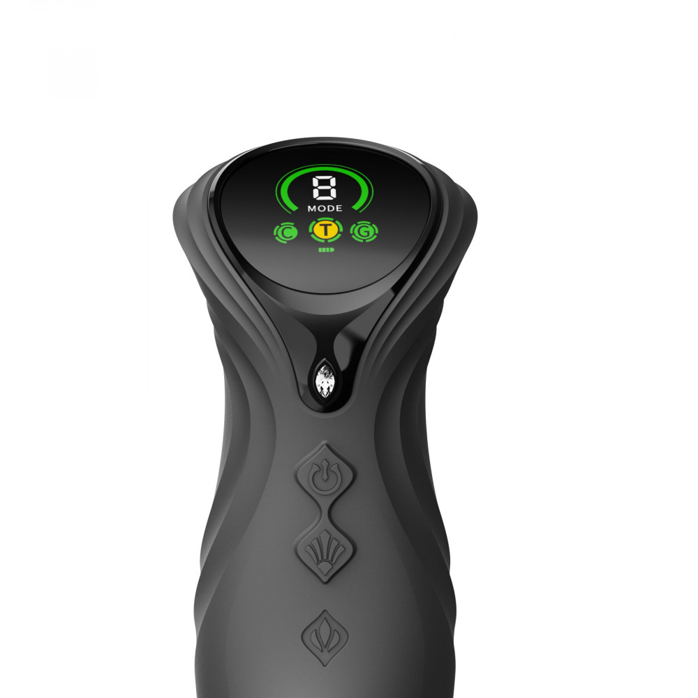 Классический вибратор - Пульсатор-кролик с вибрацией Zalo Mose 2 Obsidian Black 10