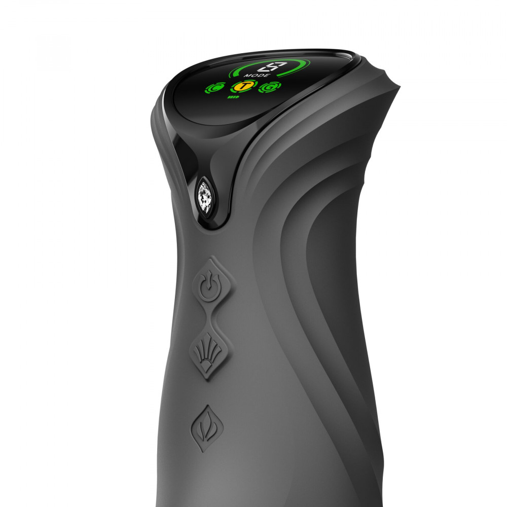 Классический вибратор - Пульсатор-кролик с вибрацией Zalo Mose 2 Obsidian Black 11