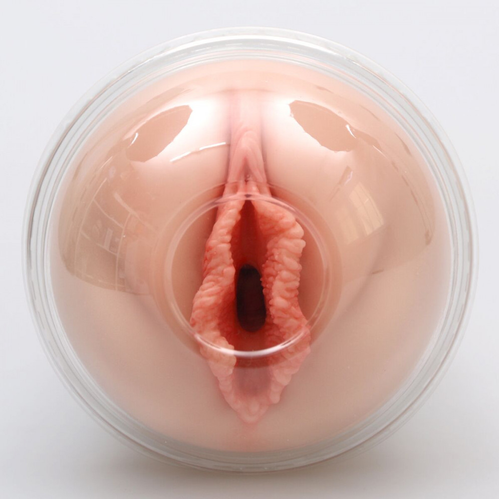 Мастурбатори без вібрації - Мастурбатор-вагіна Naked Factory Cup Sleeve V–3, наскрізний 6