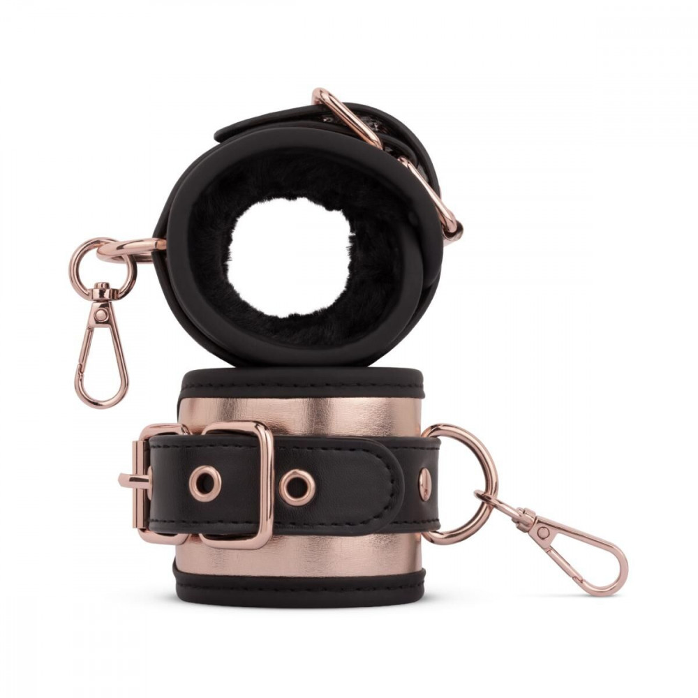  Наручники та обмеження - Набір для фіксації Rosy Gold - Neck and Leg Sling Restraint Set 4