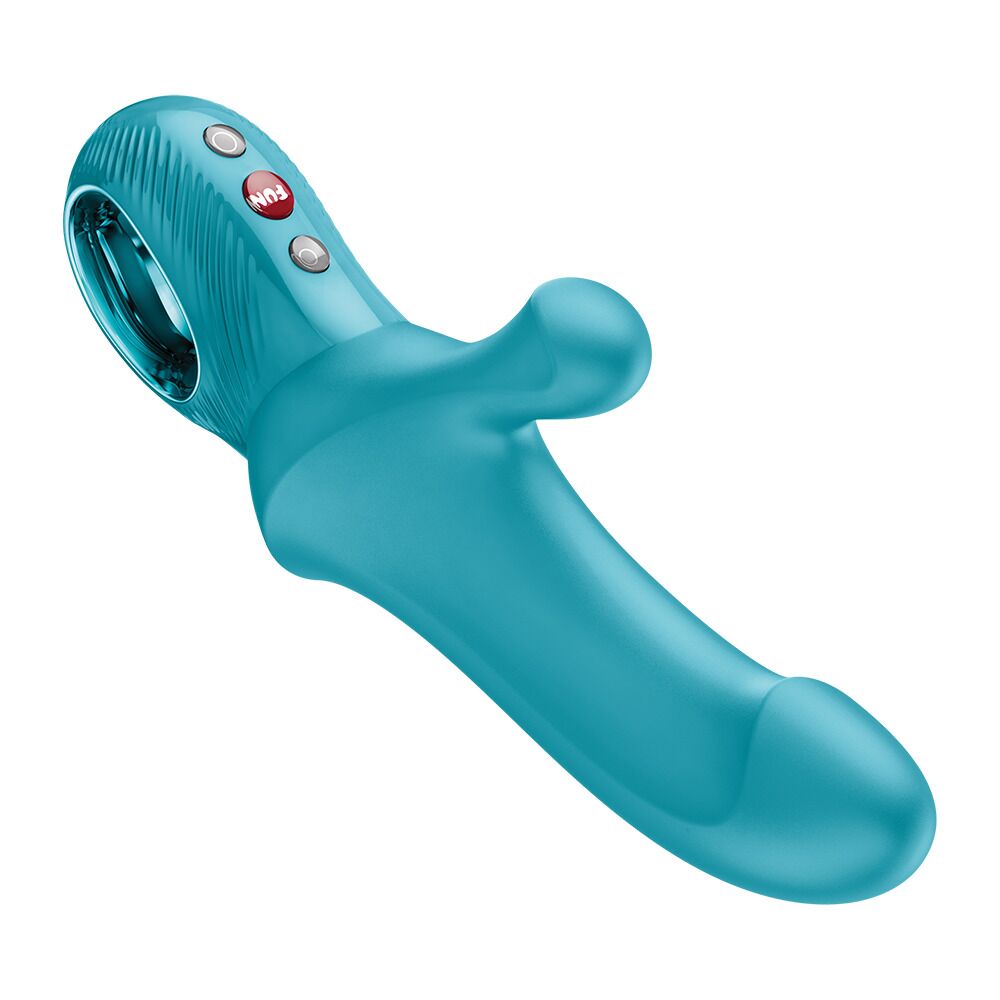 Класичний вібратор - Пульсатор Fun Factory Bi Stronic Curve Aquamarine 1