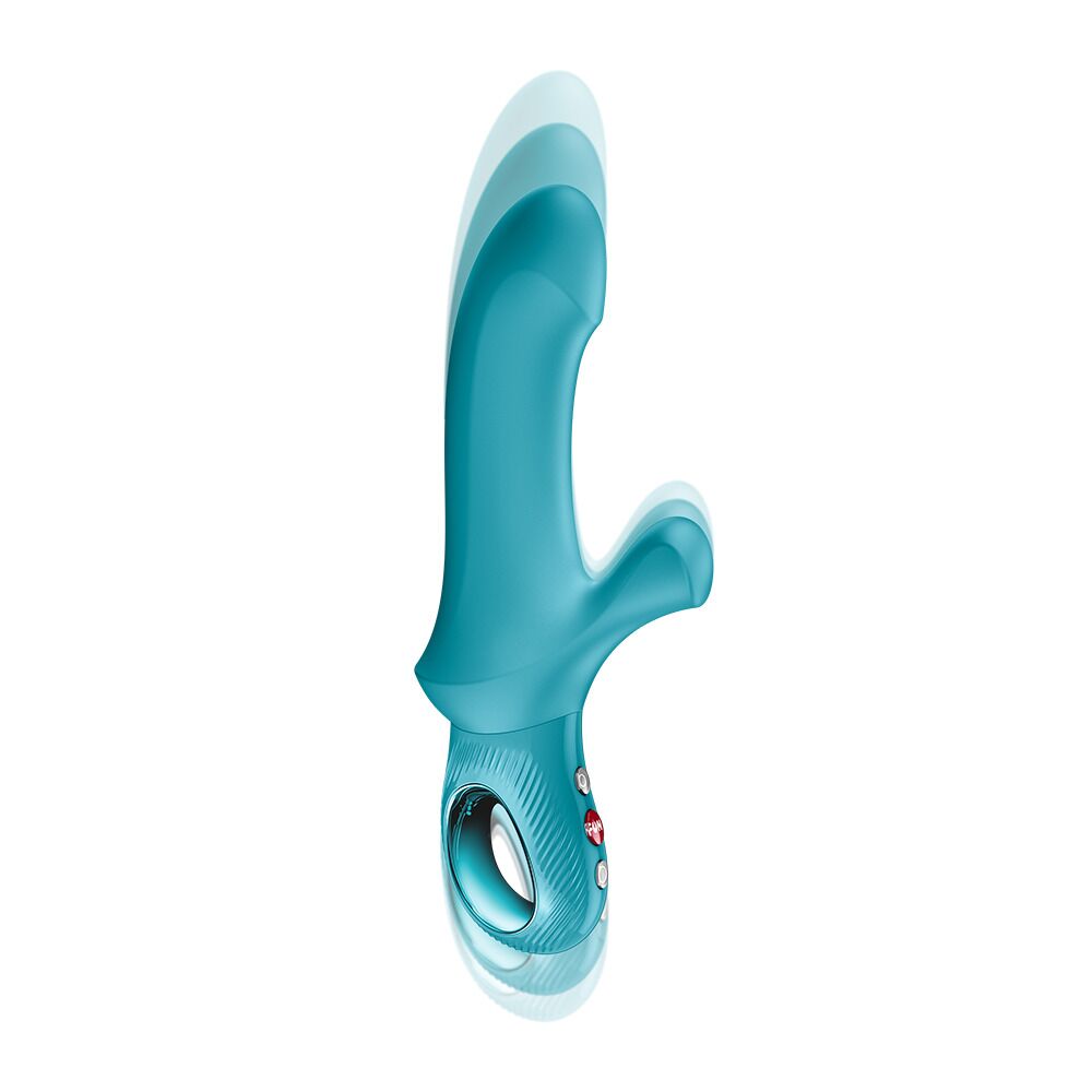 Класичний вібратор - Пульсатор Fun Factory Bi Stronic Curve Aquamarine 2