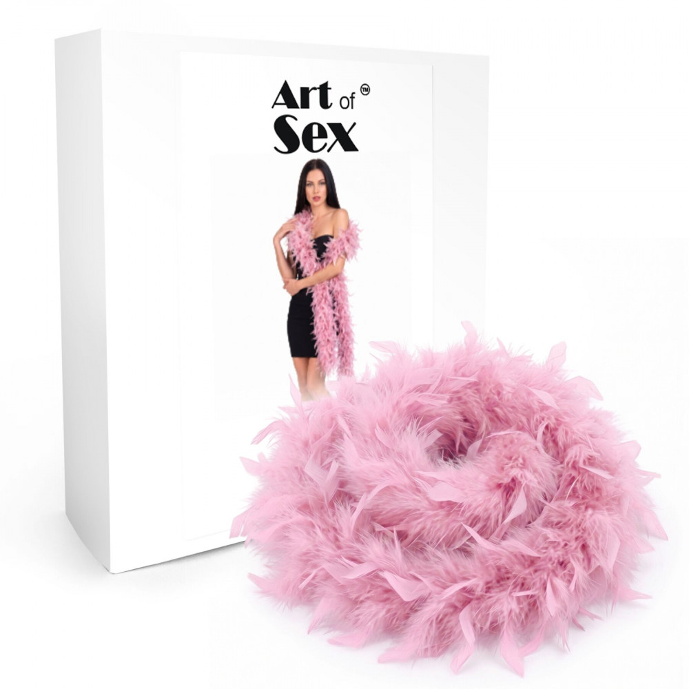- Боа з пір’я Art of Sex, довжина 2 метри, колір рожевий 1