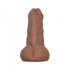 Игрушка пенис-пищалка с мошонкой Diverty Sex Mulato