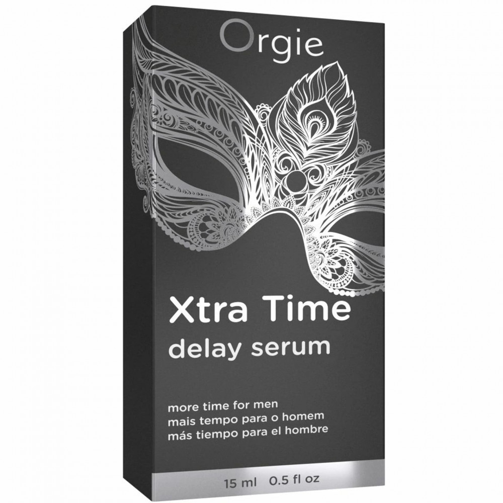 Пролонгаторы и смазки - Сыворотка-пролонгатор акта Orgie «X-TRA TIME» Delay Serum, 15 мл 2
