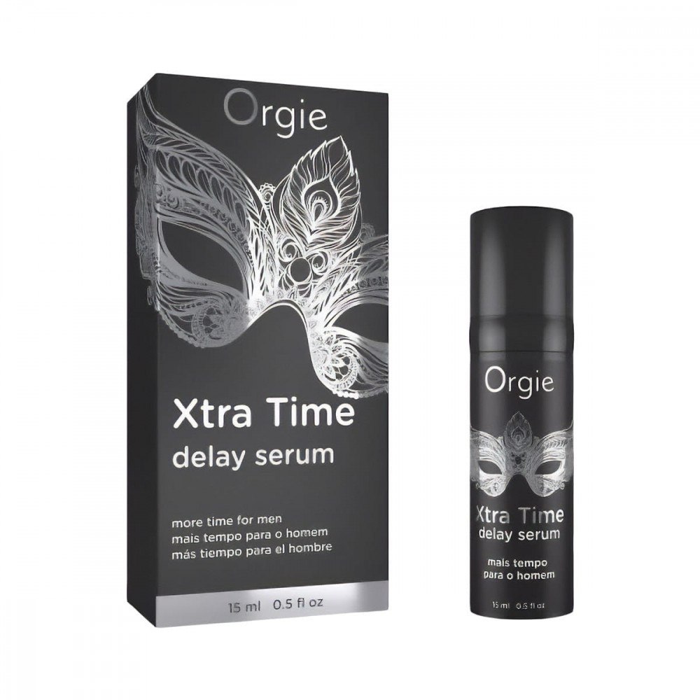 Пролонгаторы и смазки - Сыворотка-пролонгатор акта Orgie «X-TRA TIME» Delay Serum, 15 мл