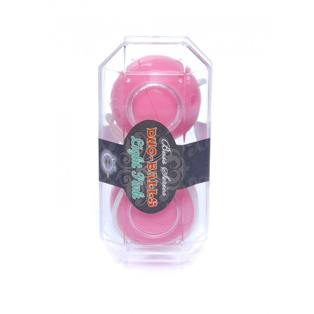 Вагинальные шарики - Вагинальные шарики Duo balls Light Pink, BS6700032 1