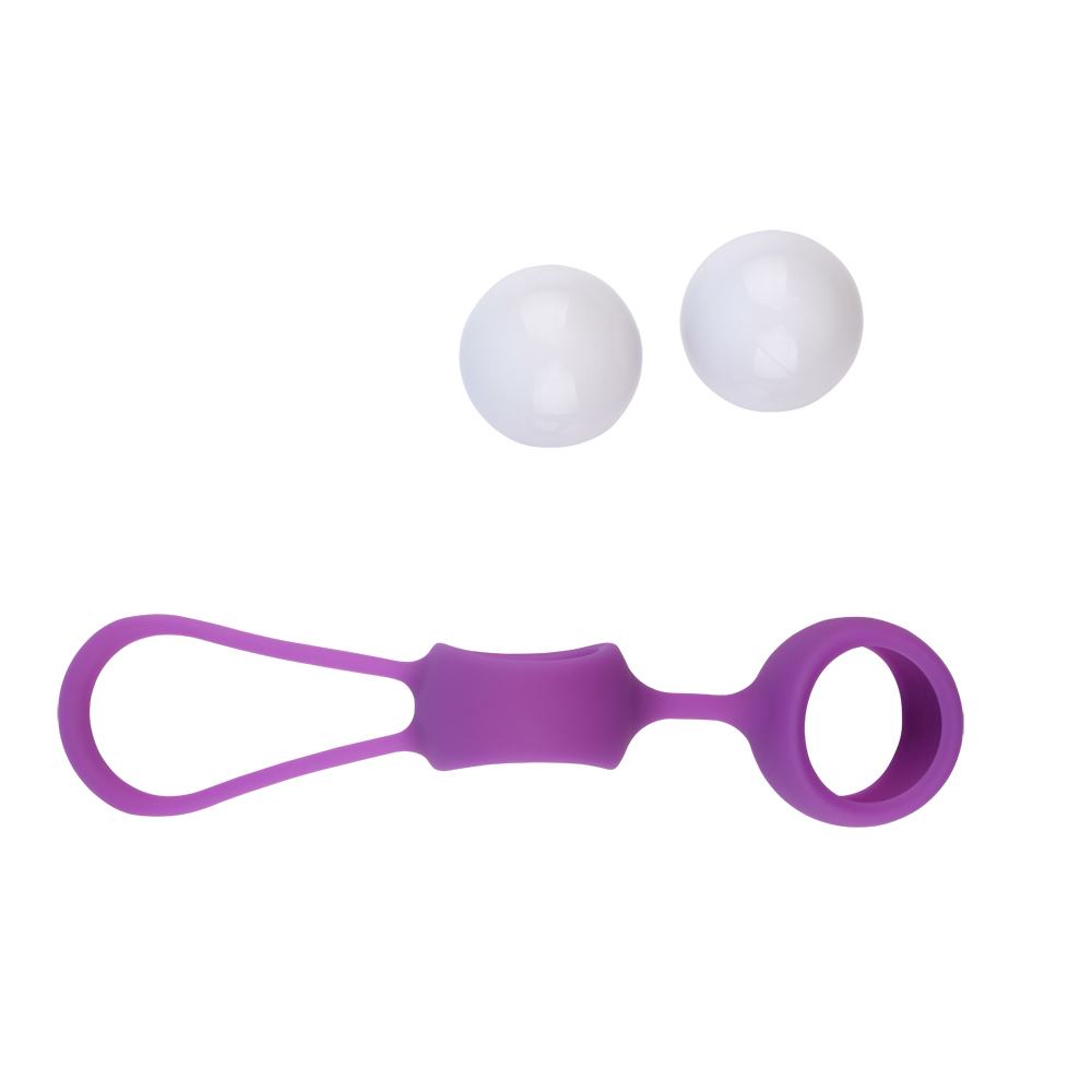 Вагинальные шарики - Вагинальные шарики Chisa MirSweet фиолетовые 2