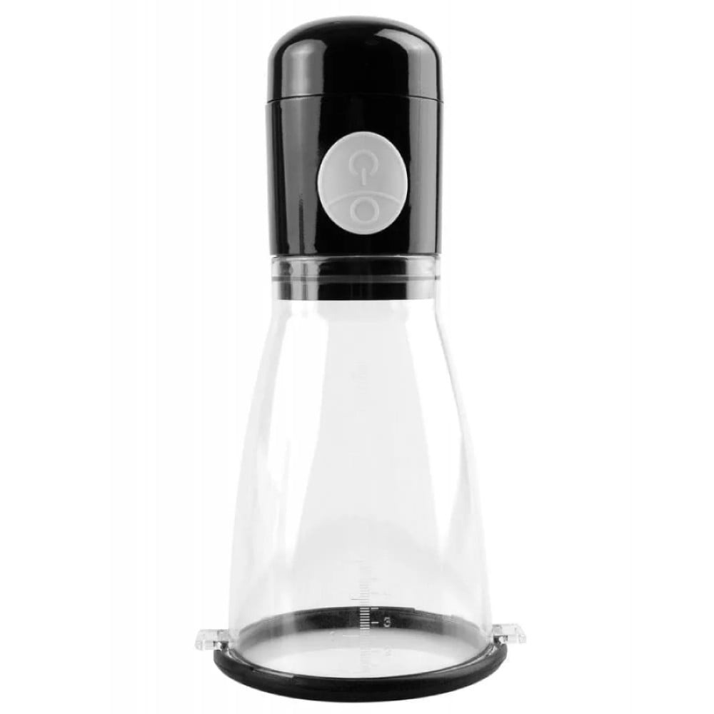 Різне - Вакуумна помпа для грудей Pipedream Fetish Fantasy автоматична, прозоро-чорна 1