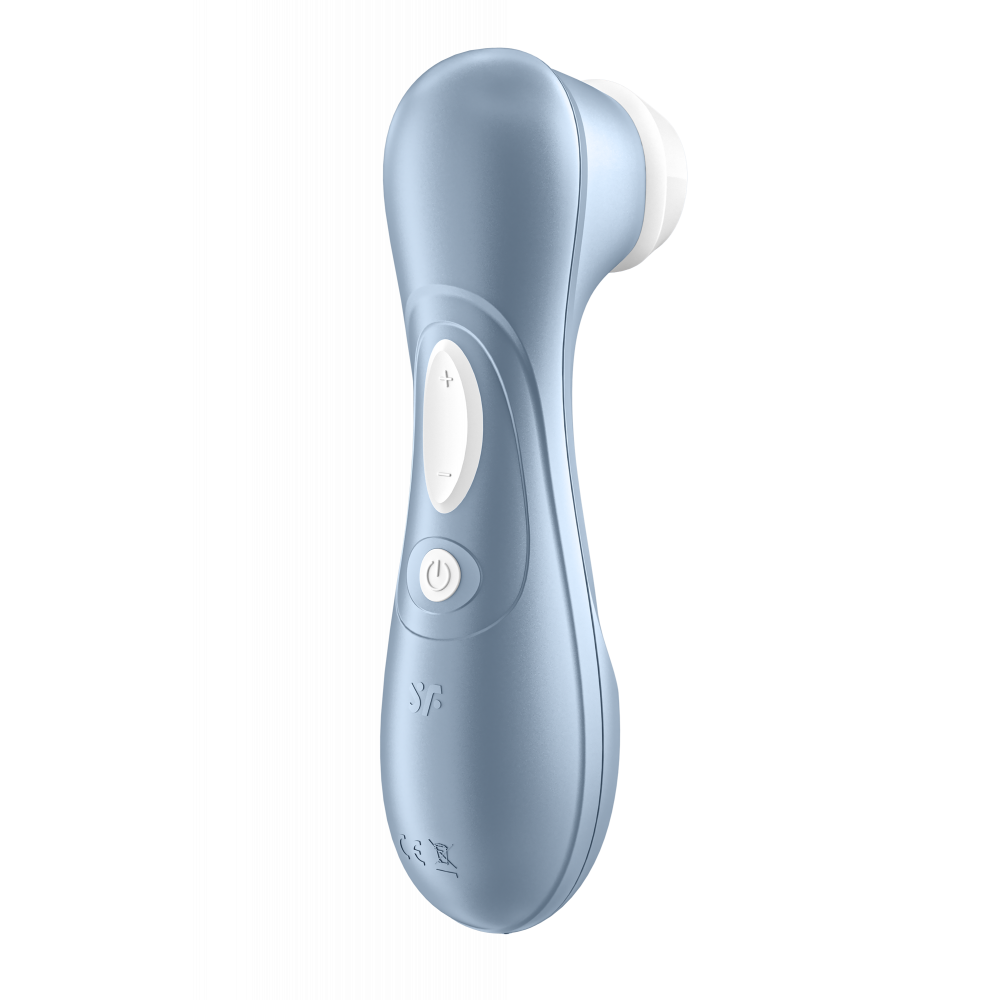 Разное - Вакуумный клиторальный стимулятор SATISFYER PRO 2 голубой 5