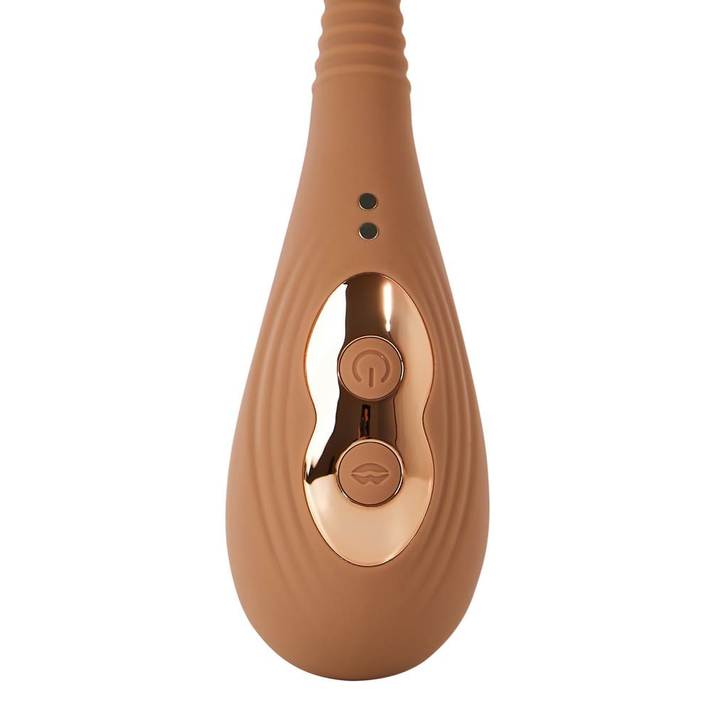 Різне - Вакуумний стимулятор для клітор Sweet Em Velvet Lure коричневий USB 3