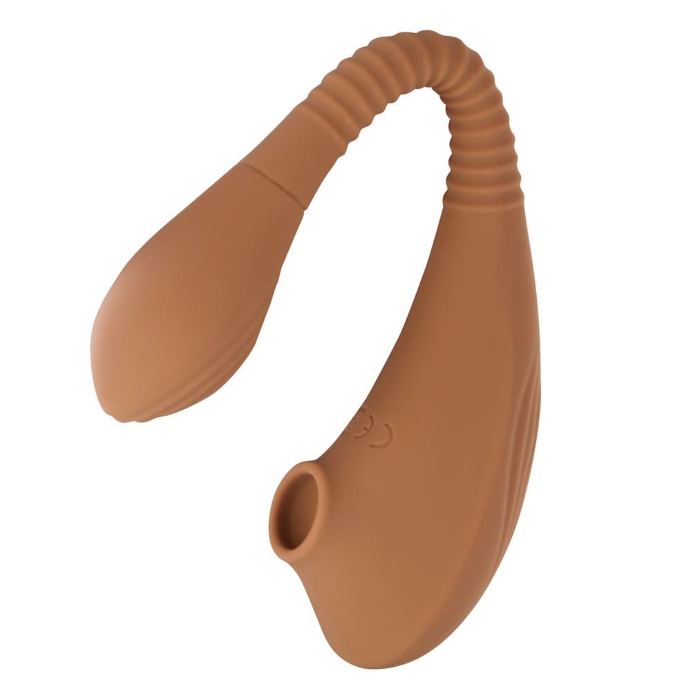 Різне - Вакуумний стимулятор для клітор Sweet Em Velvet Lure коричневий USB 5