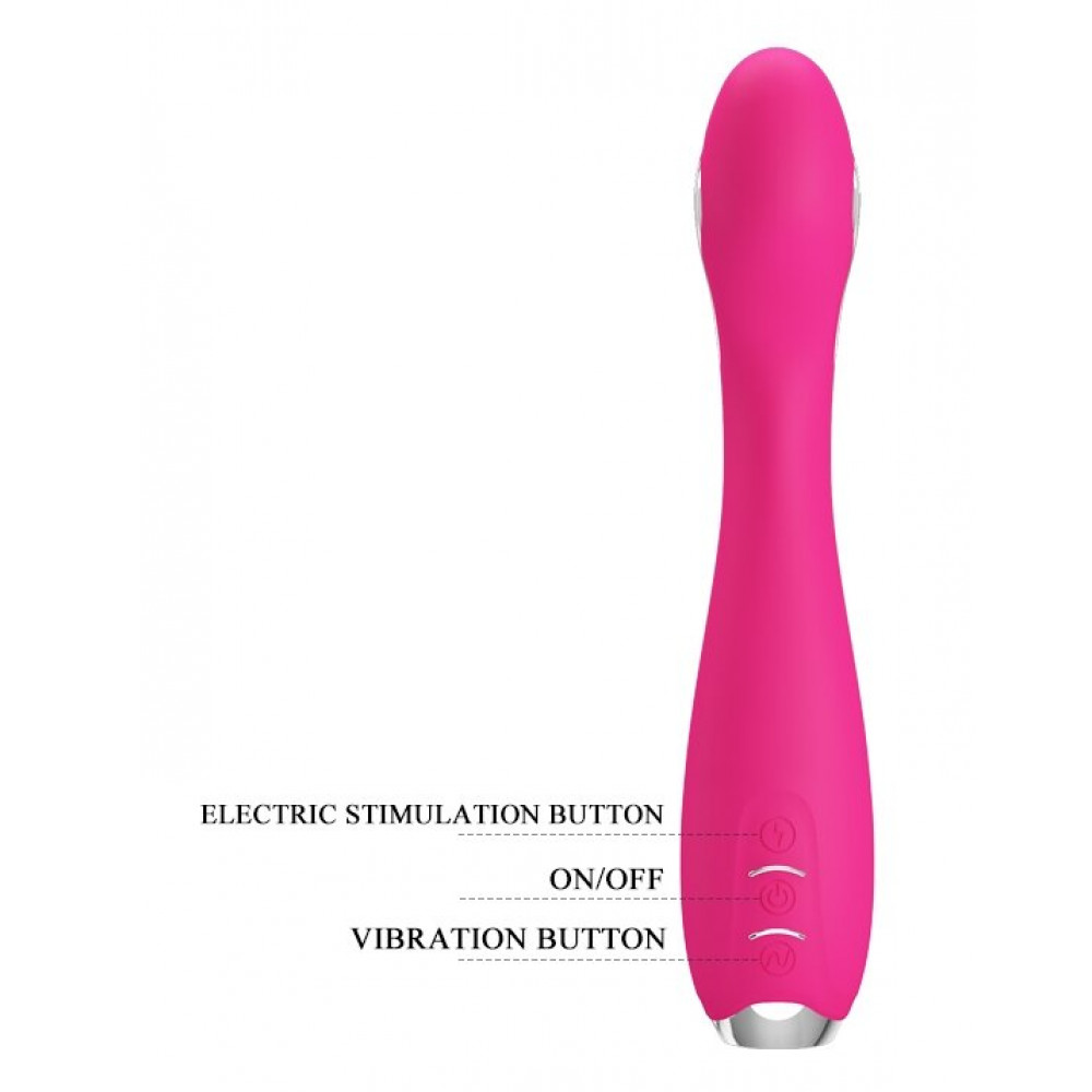 Різне - Вібратор Pretty Love-HECTOR G-SPOT VIBRATOR з електростимуляцією, BI - 014765-1 6
