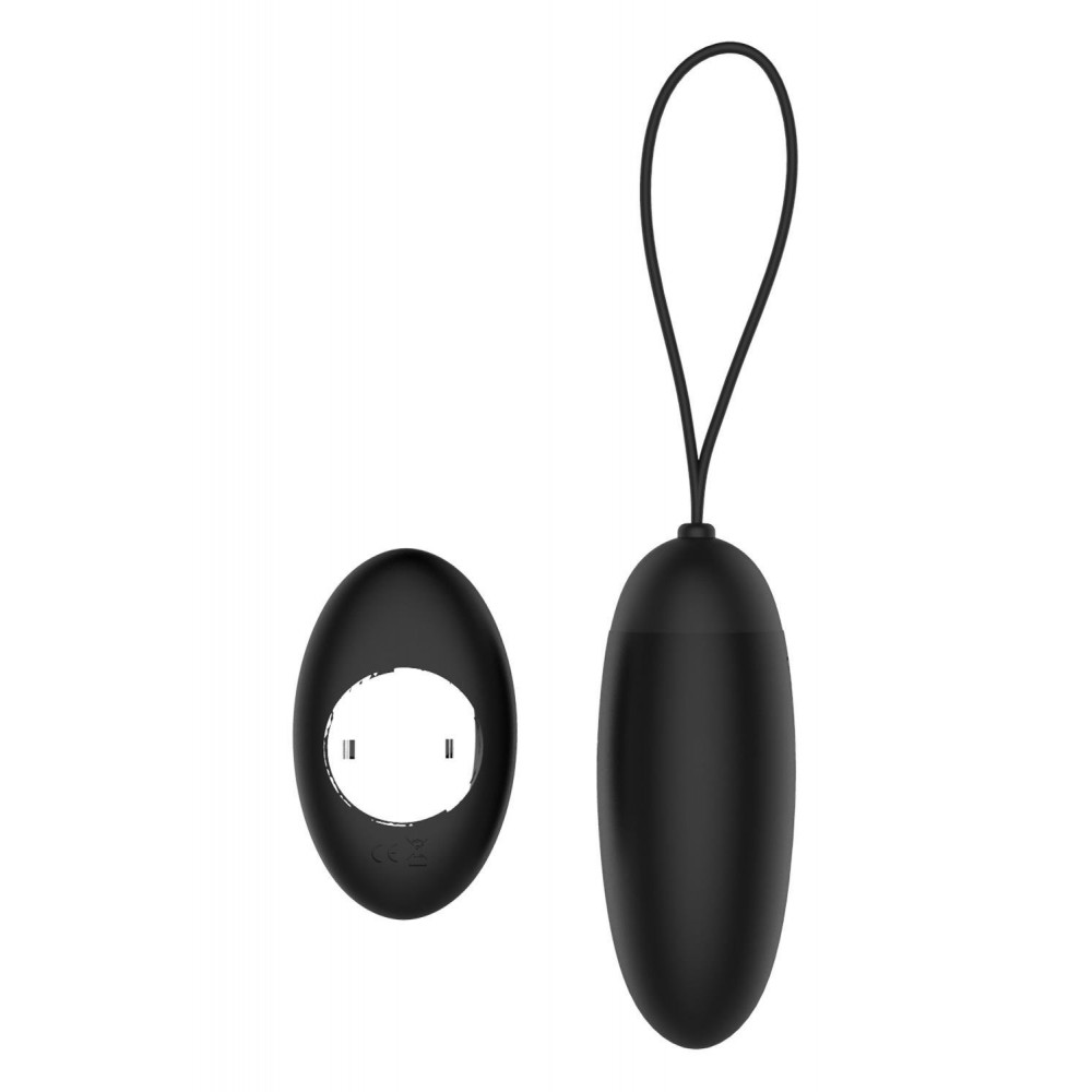 Разное - Виброяйцо с беспроводным пультом Dream Тoys Еssentials черное 2