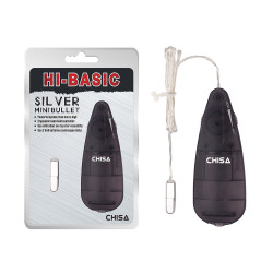 Вибропуля Chisa Hi-Basic Silver Mini Bullet