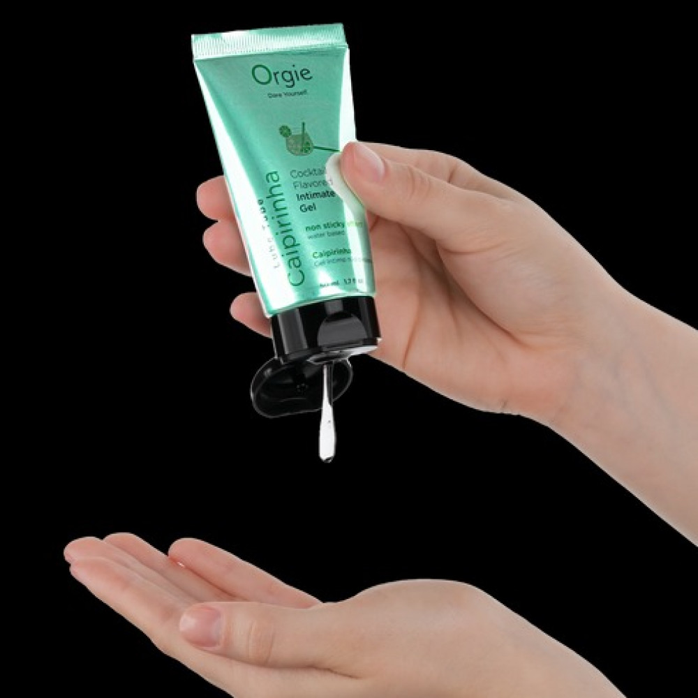 Разное - Съедобный лубрикант коктейль КАЙПРИНЬЯ Orgie Cocktail Flavored на водной основе, 50 мл 3