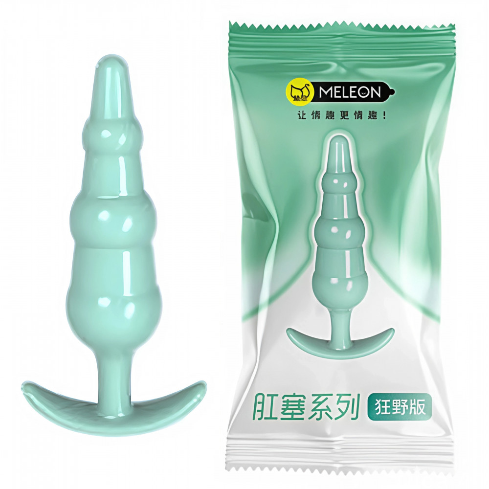 Анальные игрушки без вибрации - Анальная пробка Meleon AP013