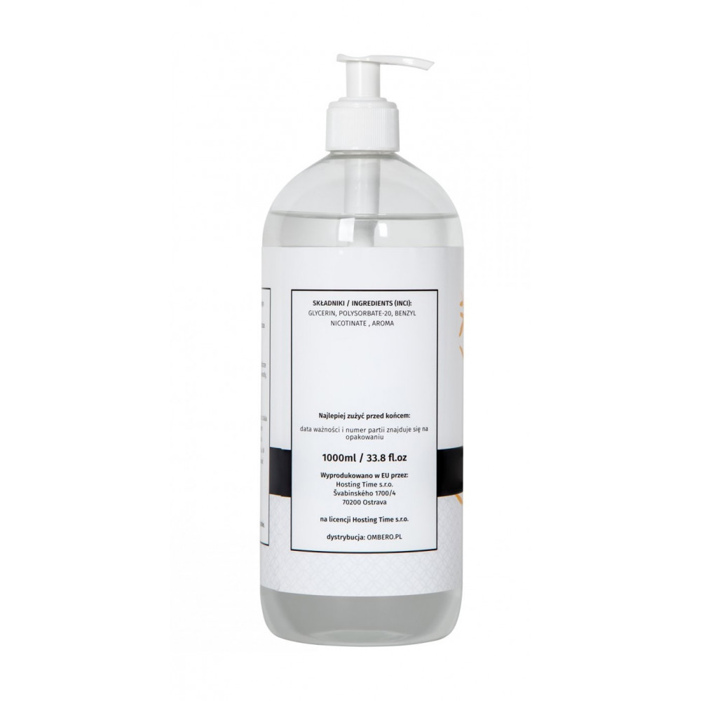 Разное - Массажное масло Love Stim - NURU AQUA OIL, 1000 ml 3