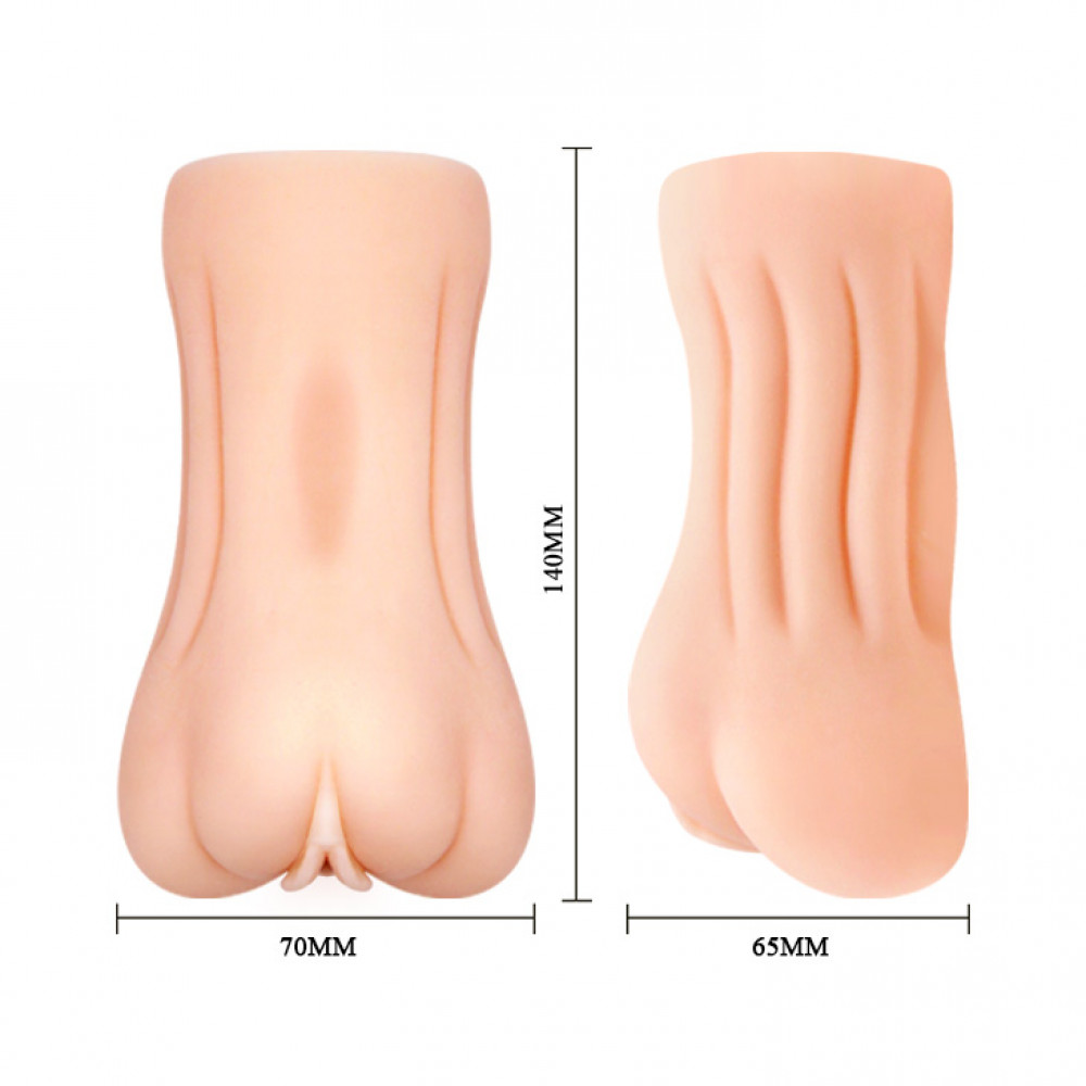  - Мастурбатор-вагина Crazy Bull - Manga Vagina Masturbator Flesh, BM-009205K 6