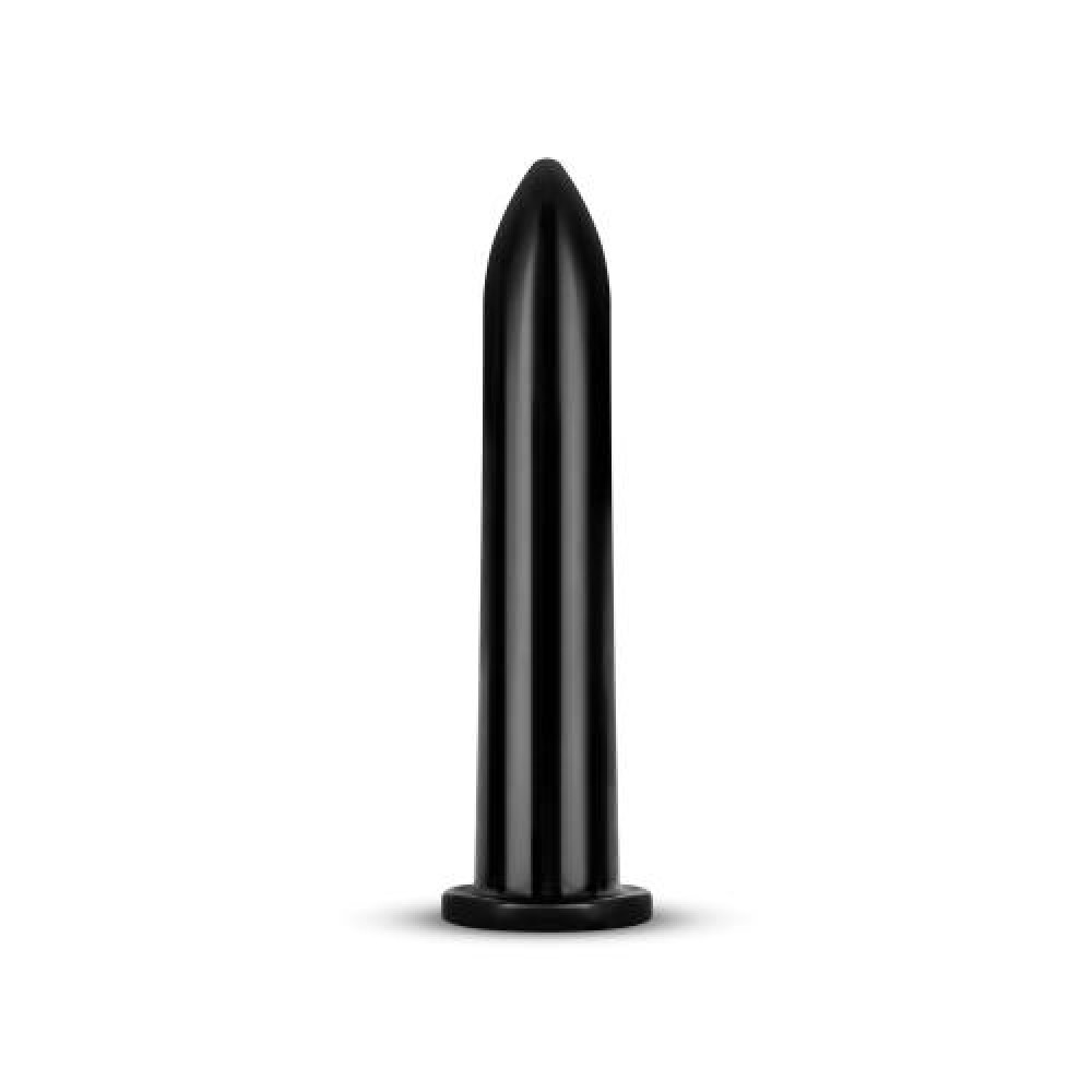 Фаллоимитатор - Большой фаллоимитатор All Black AB06 черный, 20 см