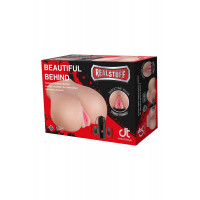 3D Мастурбатор с вибрацией REALSTUFF BEAUTIFUL BEHIND
