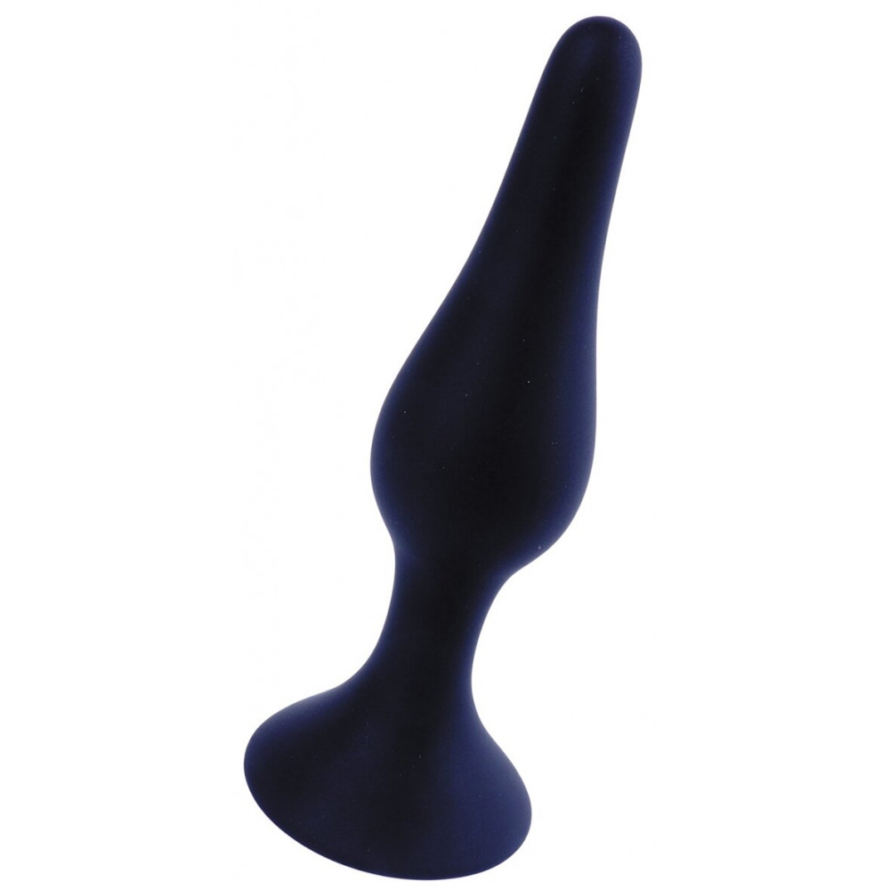 Анальные игрушки - Анальный плаг Silicone Plug Black - Extra Large, BS6400095