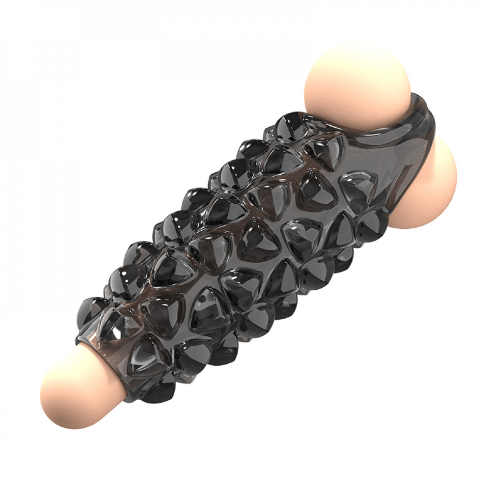 - Стимулююча насадка Meleon - Dragon Spine Locking Sleeve, PS-08 9
