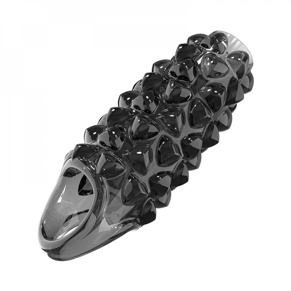 - Стимулююча насадка Meleon - Dragon Spine Locking Sleeve, PS-08 2